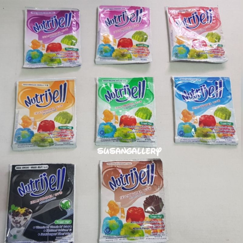 

Nutrijell Jelly Powder 15 - 30 Gram Aneka Rasa