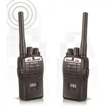 Walkie Talkie Anak-Anak 2 PCS Flyrose - JQ220-6C2 Hitam