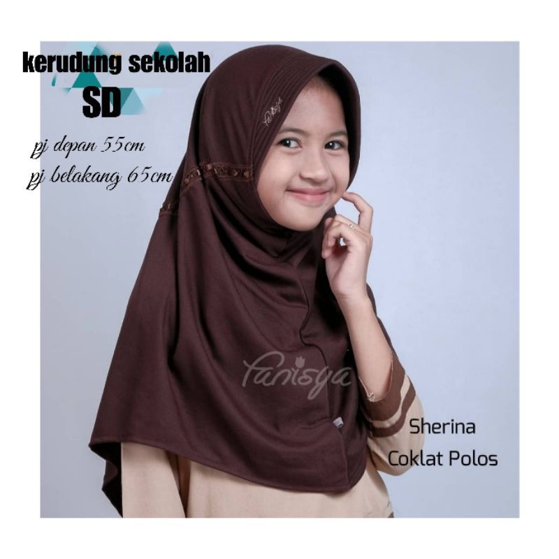 KERUDUNG SEKOLAH RABBANI kw SD SMP SMA