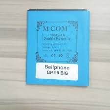 Battery Batre Baterai Double Power Mcom Bellphone BP99 Big - BP 99 Big