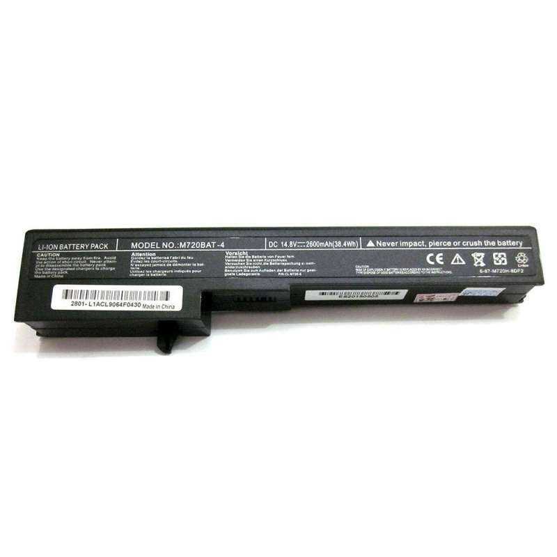 ORIGINAL BATERAI LAPTOP M72X M73X M720 M72SR M720BAT M720BAT-4 M720SBAT-4 87-M72SS-4DF1