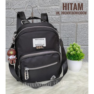 TAS RANSEL WANITA DS*Q IMPORT 2IN1 1033#