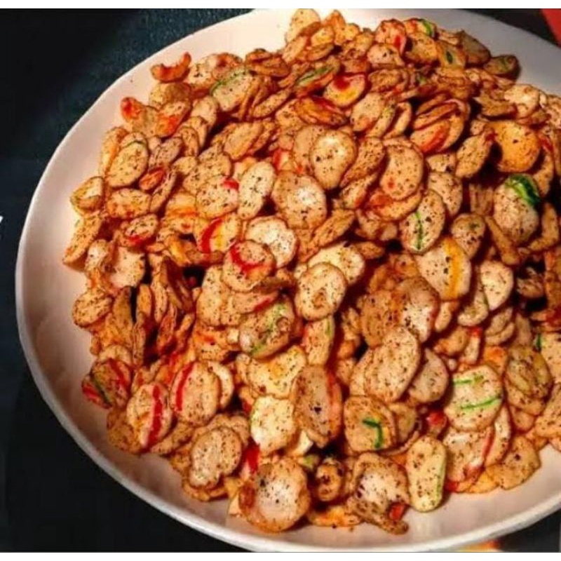 

Krupuk Seblak Pedas Daun Jeruk