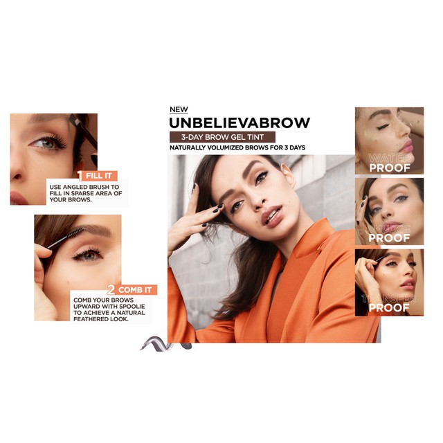 L'Oreal Loreal Unbelieva Brow Gel