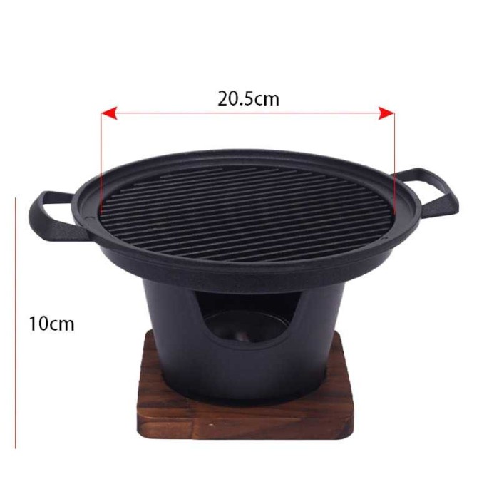 Alat Panggang Arang Yakiniku BBQ Barbeque Japan Korea Grill Stove ORI