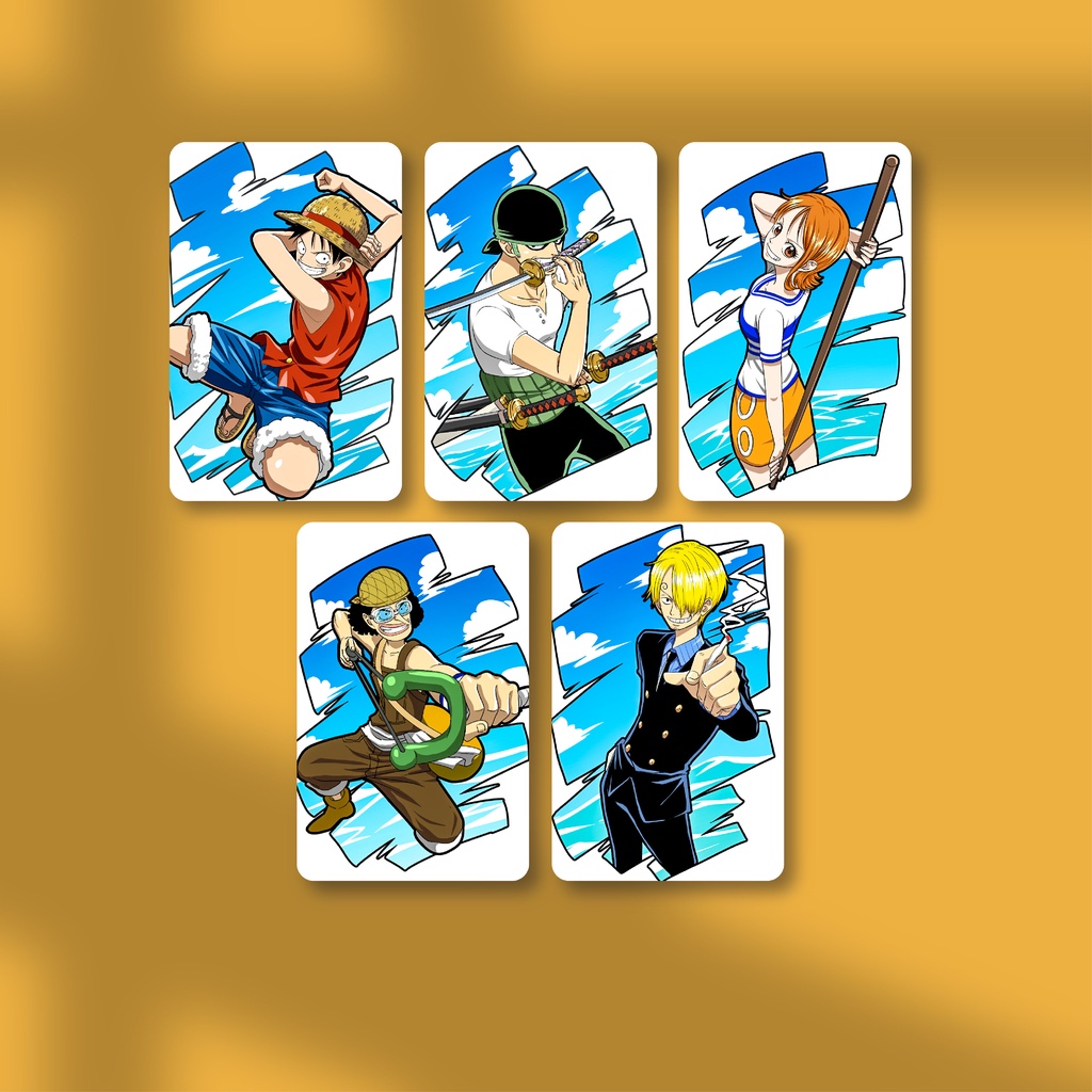 Photocard One Piece Straw Hat Pirates East Blue Saga | Photocard Anime