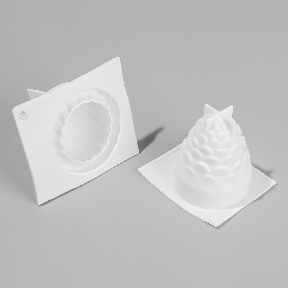 R-flower 3D Silicone Candle Mold Ornament Cetakan Sabun Clay Alat Cetakan Bawang