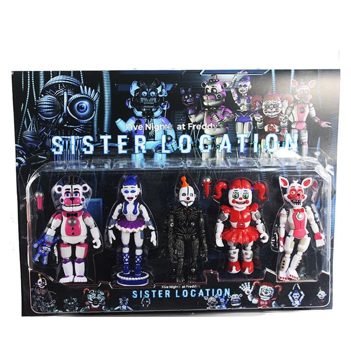 Jual 12-15cm 6pcs/lot PVC Five Nights At Freddy's Action Figure FNAF Bo Murah