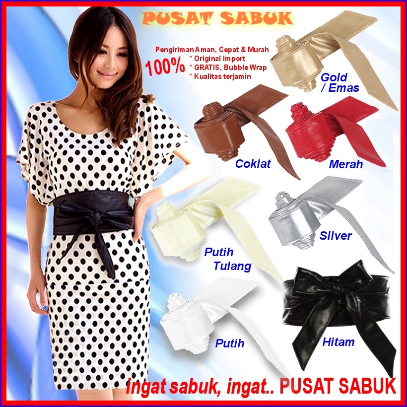 Gesper Lebar Sabuk Ikat Pinggang Belt Wanita Korea Obi Fashion Cewek Gasper besar Hitam Karet Elastis Kekinian Cantik Grosir Murah Jumbo kulit Women Praktis Modis Mewah Pingang