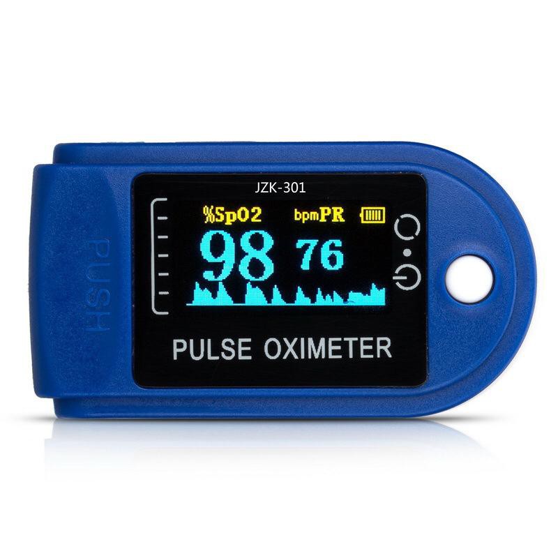 LK88 Oximeter Oxymeter Fingertrip Pulse Alat Pengukur Oksigen Darah Akurat