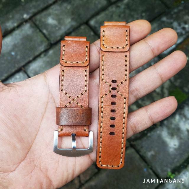 Strap Jam Tangan Kulit untuk Casio Standard / Casio General Ukuran Pin 18mm