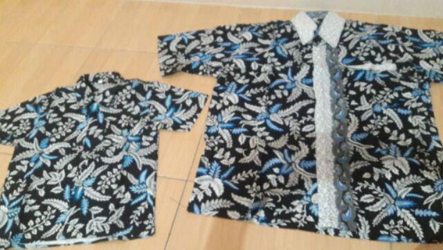 Baju Ayah Dan Anak New Couple Batik