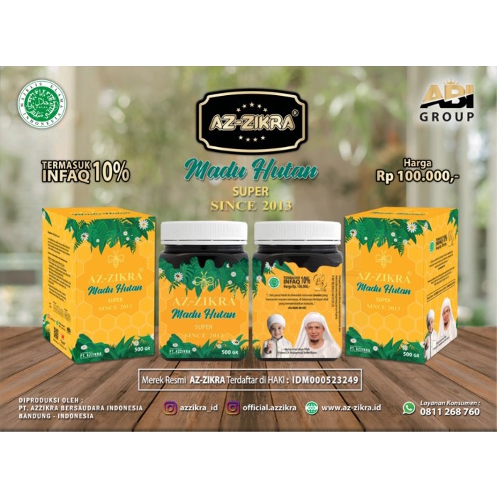 

REVERB MADU AZZIKRA AZ-ZIKRA SUPER SPECIAL ODENG ORIGINAL - HERBAL SUPER / AZ-ZIKRA SUPER SPECIAL TERBUTI