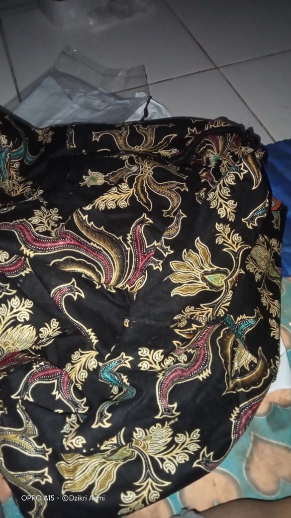 Atasan Baju Batik Fashion Wanita Muslim Tunik Super Jumbo Xxxl 3l 4l 5l Ld 140 Oversize Modern Modis