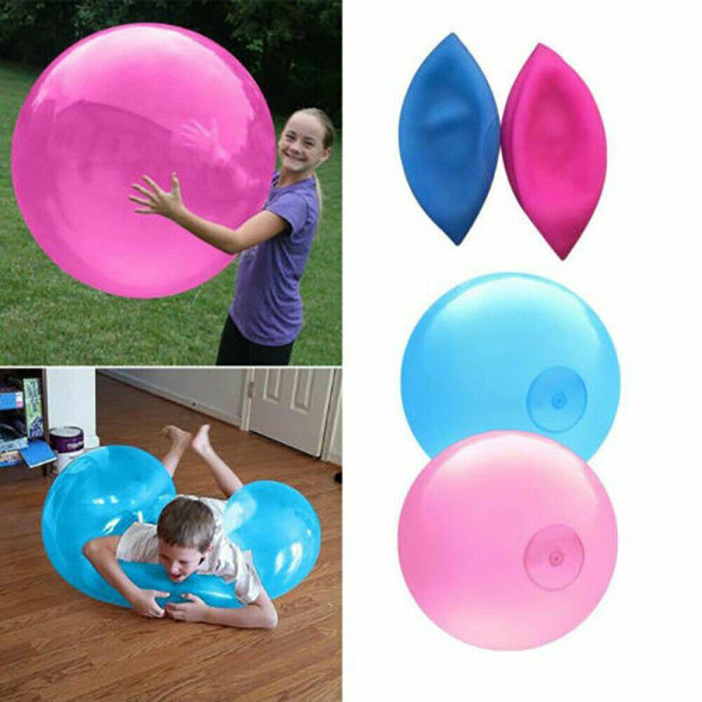 Preva Wubble Bubble Ball Wubble 40-120cm TPR Pantai Mainan Anak Elastisitas Tiup