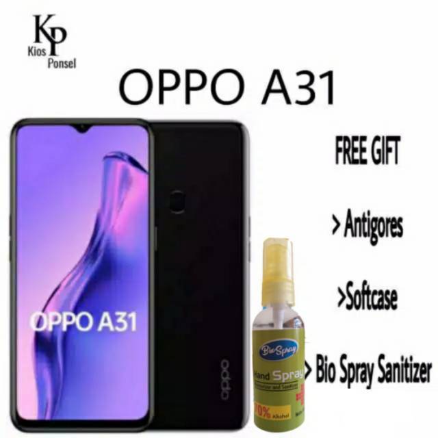 OPPO A31 2020 Ram 6GB/128GB & 4GB/128GB Garansi Resmi