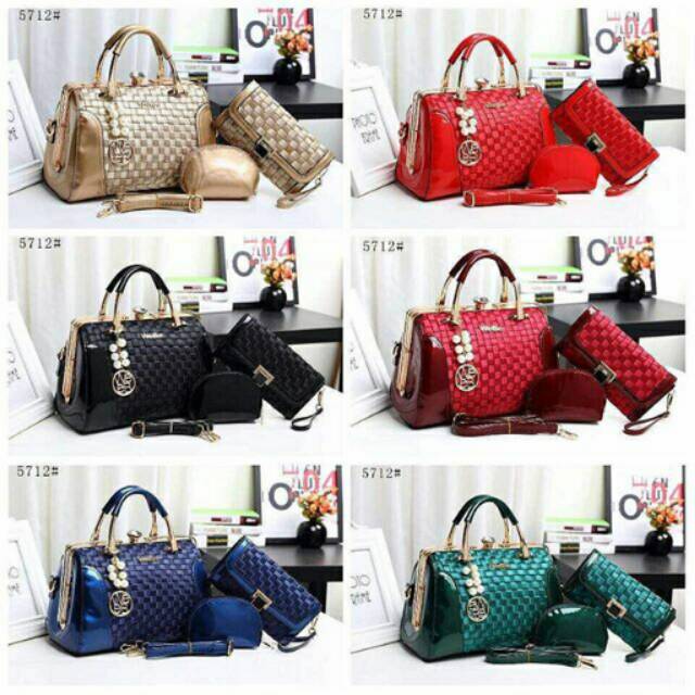 Neww Arrivall  New Collectionn 👍👍
Webe Behel 5712 #kssbtmd set 3in1 TAS IMPORT BATAM MURAH