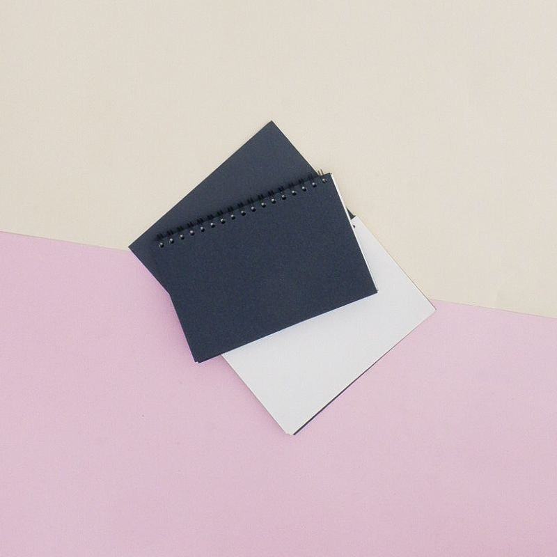 BUKU SKETSA A6 / SKETCHBOOK A6 / SKETCHBOOK BROWN / SKETCH BOOK PAPER.-Hitam / bookpaper