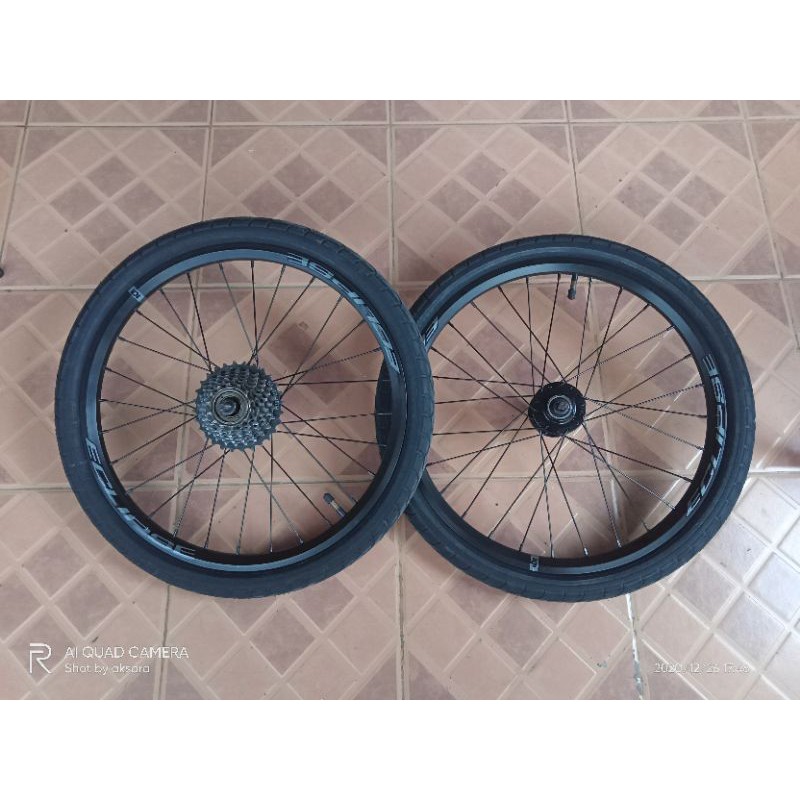 Wheelset copotan dahon madison rim 20 ion eclipse