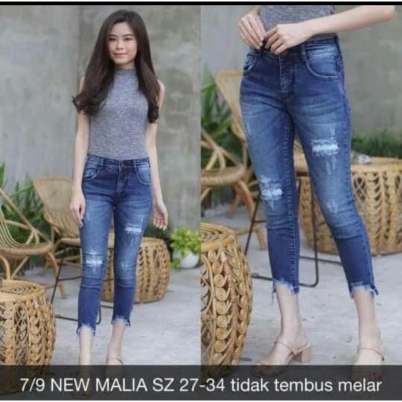 CELANA JEANS WANITA CELWNA JEANS 7/9 CELANA JEANS BRAND DOMINANT CELANA JEANS MURAH