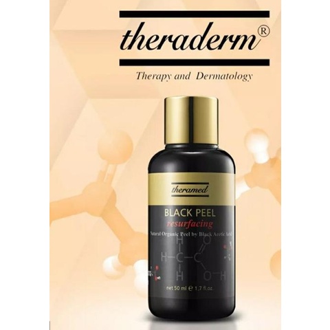 Theraderm Theramed Black Peel Resurfacing Organic Peeling No Iritation