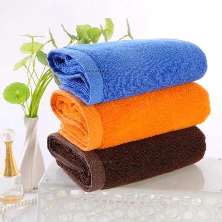 Handuk Wajah Leher 35x70 Asriyasashii Cotton 100% Tebal Lembut Termurah Terlaris