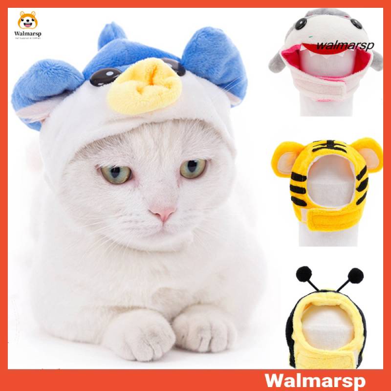 Topi Bentuk Kartun Hewan Bahan Lembut Untuk Anjing/Kucing