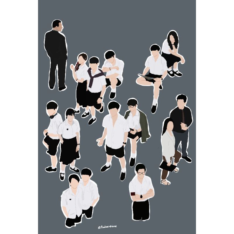 

stiker the gifted graduation