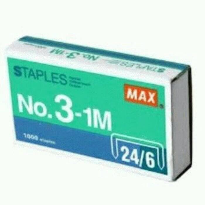 

Isi Staples MAX no.3 (24/6)[small Pack]