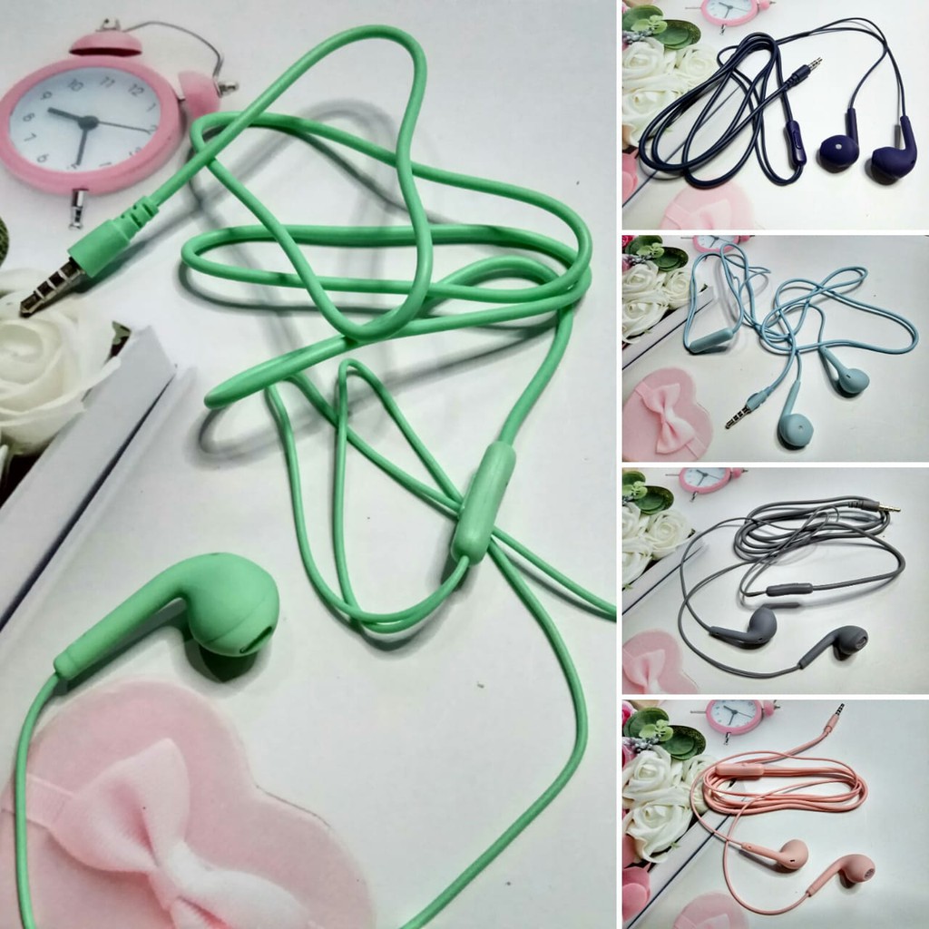 Headset Music Angel Macaron U19 Android Handsfree Earphone HIFI Sound Extra Bass Universal