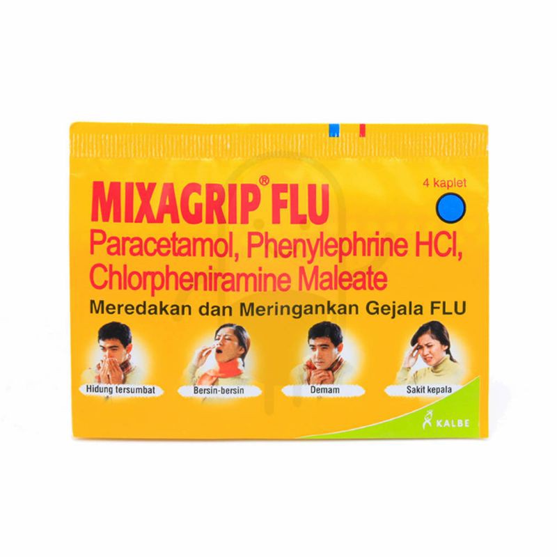 Mixagrip Flu 1 strip isi 4 tablet