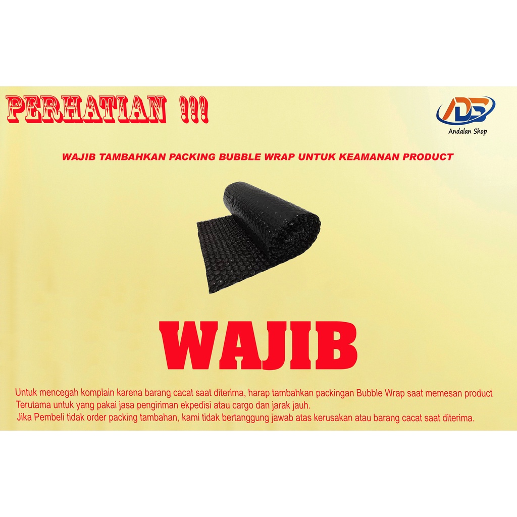 

Bubble Wrap Extra Tambahan Packing