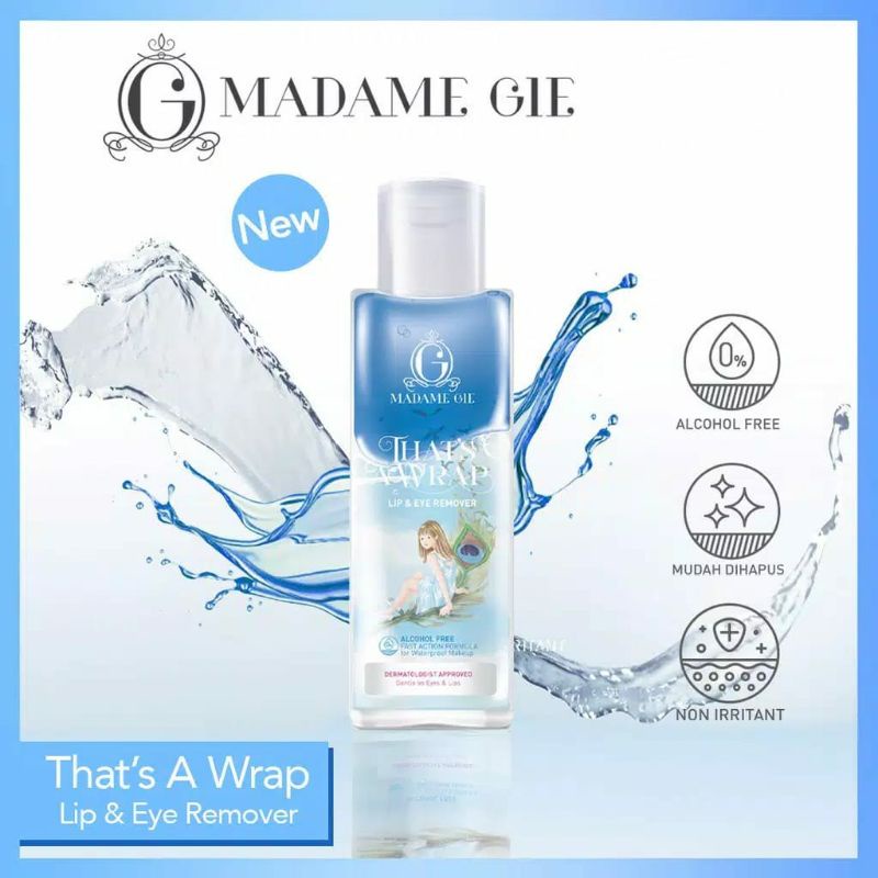 MADAME GIE That's a Wrap Lip &amp; Eye Remover - Make Up Remover