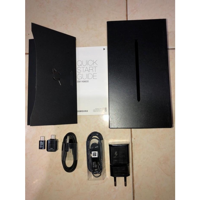 DUS/BOX/BOOK/KOTAK ORIGINAL SAMSUNG NOTE 9 FULLSET/ACC TERMURAH