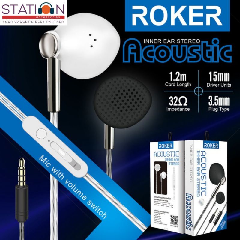 Handsfree / Earphone ROKER ACOUSTIC