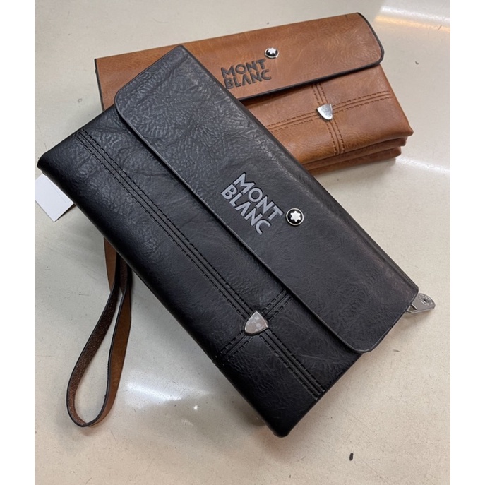 Hand bag pria / Clutch pria kulit asli produk import kualitas premium