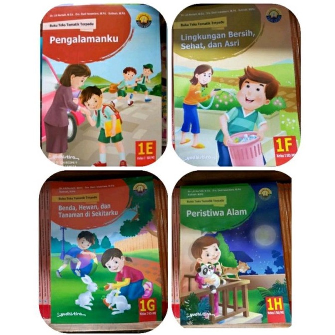 buku teks tematik terpadu untuk SD/mi kls1(1e,1f,1g,1h)semester 2 kurikulum 2013 edisi revisi.