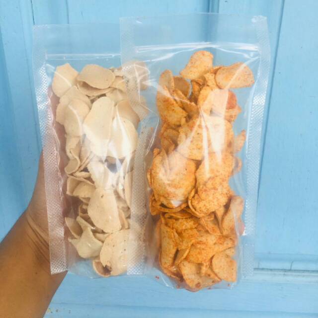 

Basreng original dan pedas