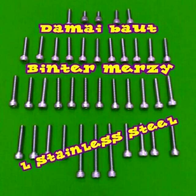 baut Blok Merzy full Stainless Baja