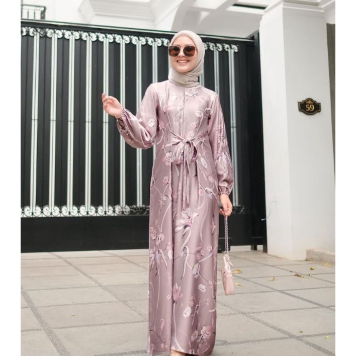 Fleur Dress Vanilla Hijab