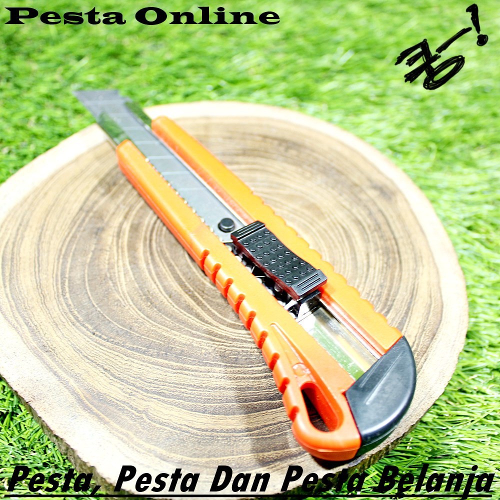 

Cutter Knife 1 Set Isi Cutter Merk Jian Zhong kater alat pemotong