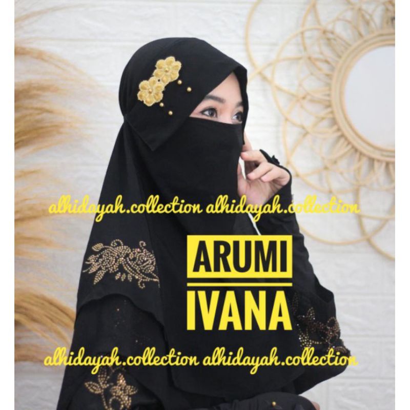 Niqab Milaya Ivana Niqob Cadar Sifon