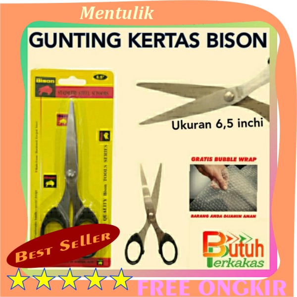 

HOT PROMO !!! Gunting Kertas Merk Bison