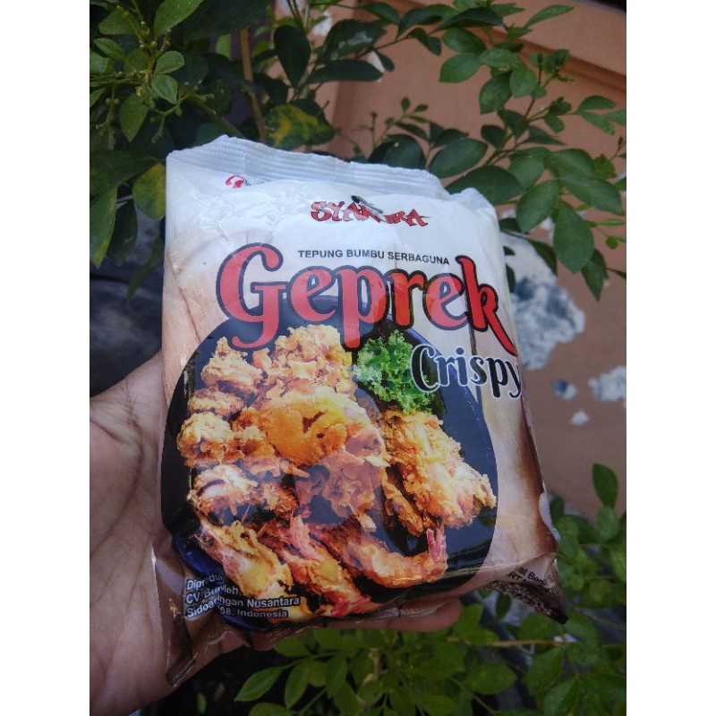 

TEPUNG BUMBU SERBAGUNA GEPREK CRISPY