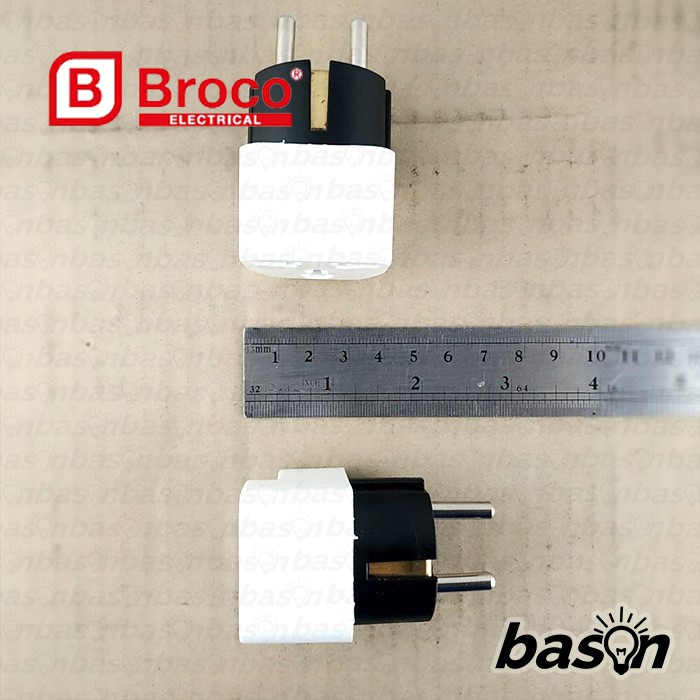 BROCO 13910 STD Universal Adaptor Plug | EU to Universal