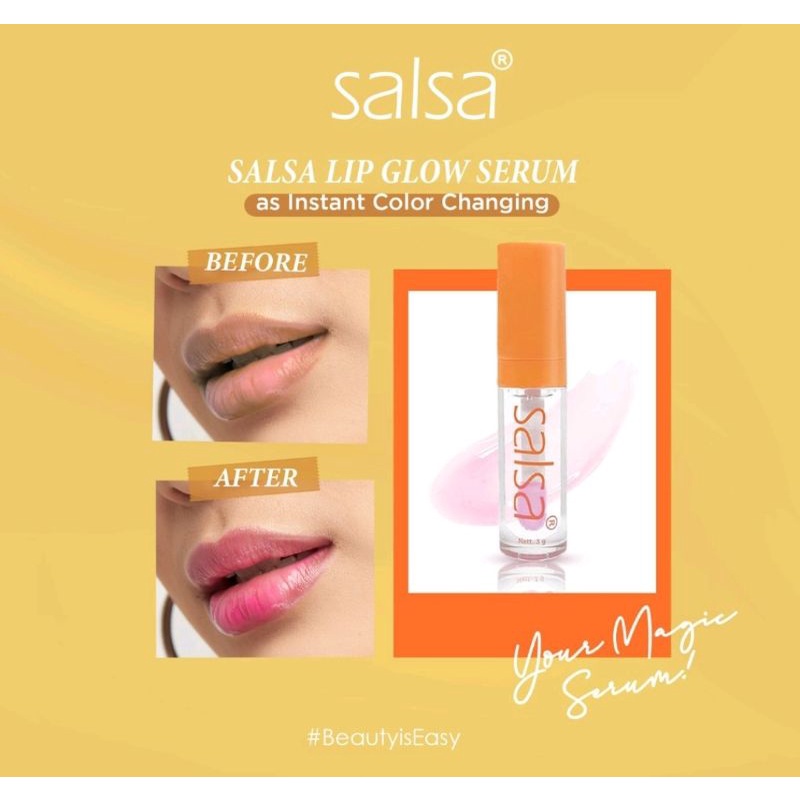 [BPOM] SALSA Lip Glow Serum | Lippie Serum Bibir