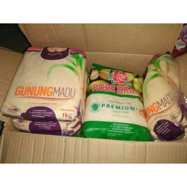 

Gula Rose Brand || GMP || kemasan 1Kg || Premium