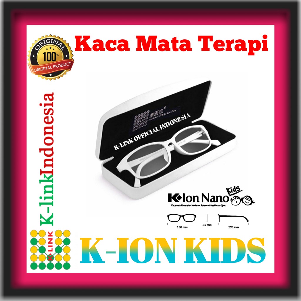 K ION NANO KIDS / KACA MATA ANAK PRIA WANITA / PRODUK ORIGINAL K-LiNK INDONESIA