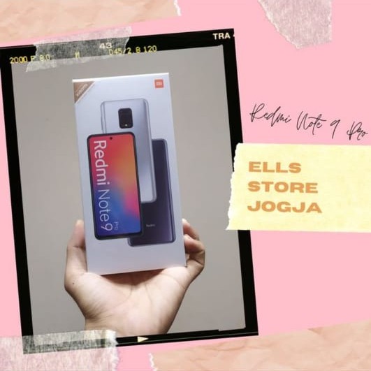 Xiaomi Redmi Note 9 Pro [6/64 GB] [8/128 GB] Garansi Resmi || Ells Store Jogja