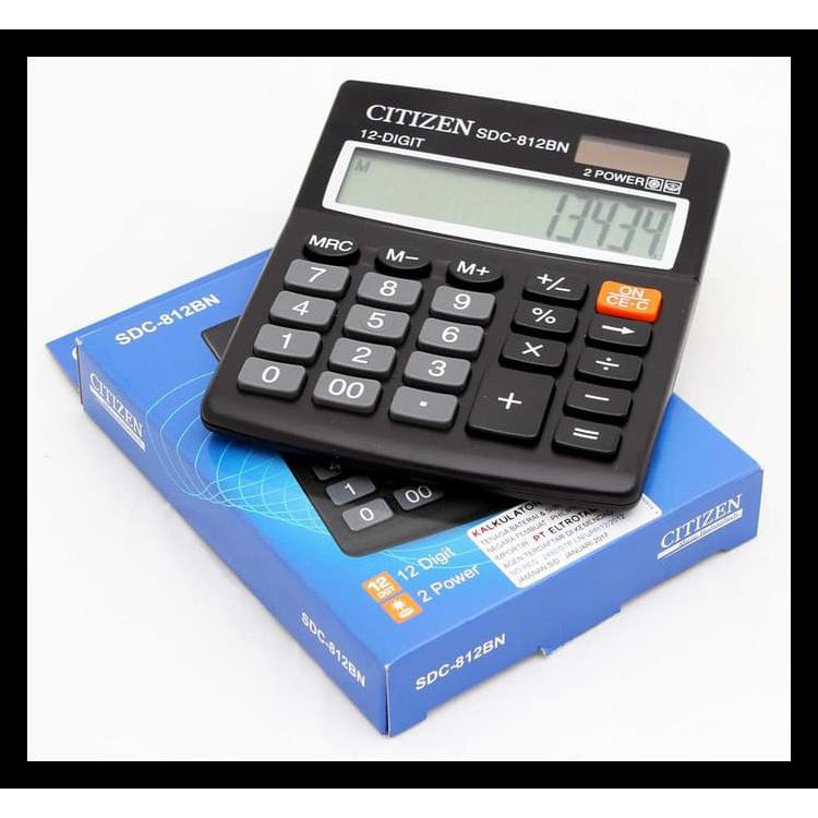 

Kalkulator 12 Digit Angka Citizen - Calculator Digital Termurah